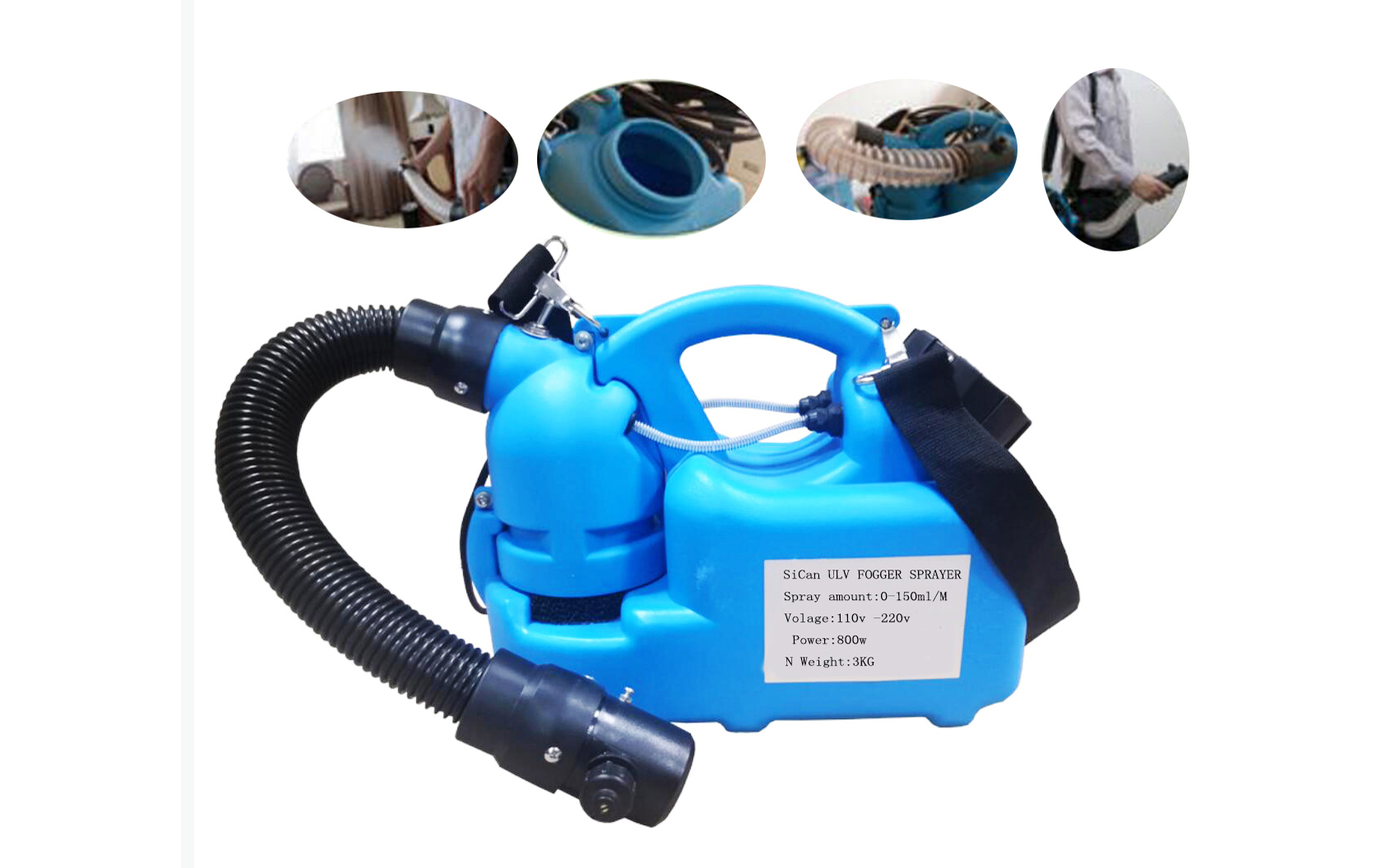 7L 110V/220V Intelligent  Electric ULV Fogger